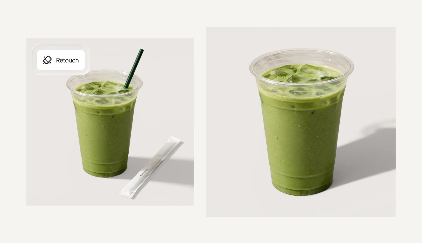 Hero image example for an ecommerce product page